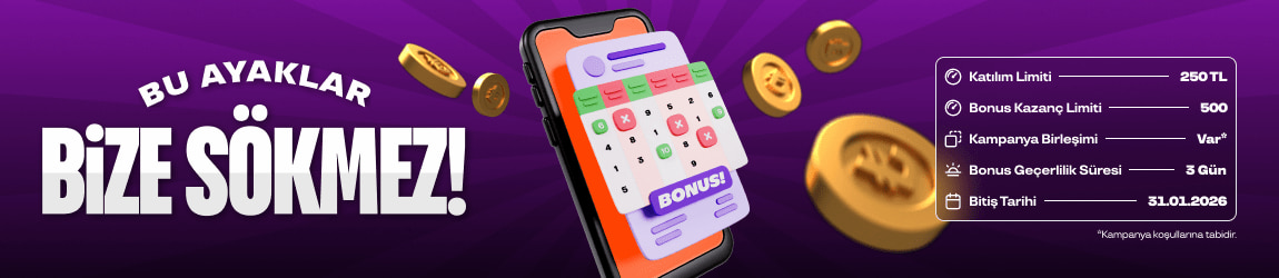 BU AYAKLAR BİZE SÖKMEZ!